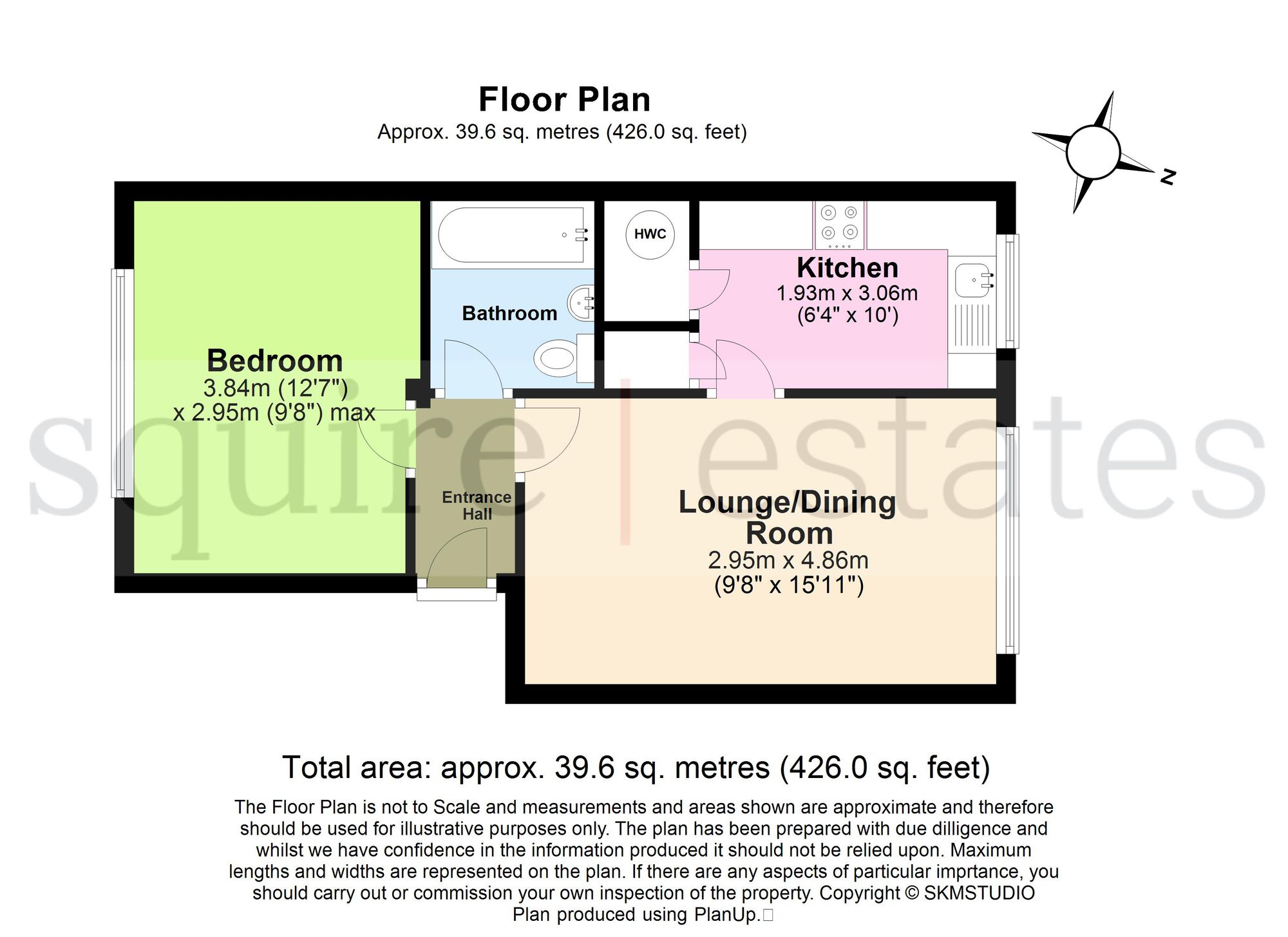 55 Tattershall Drive, Hemel Hempstead floorplan