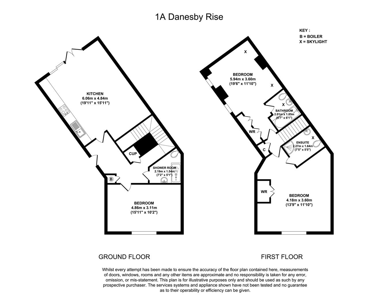 Danesby Rise, Denby floorplan