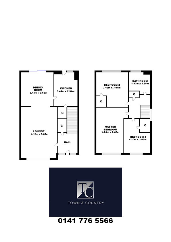 8, Cowal Crescent, Kirkintilloch floorplan