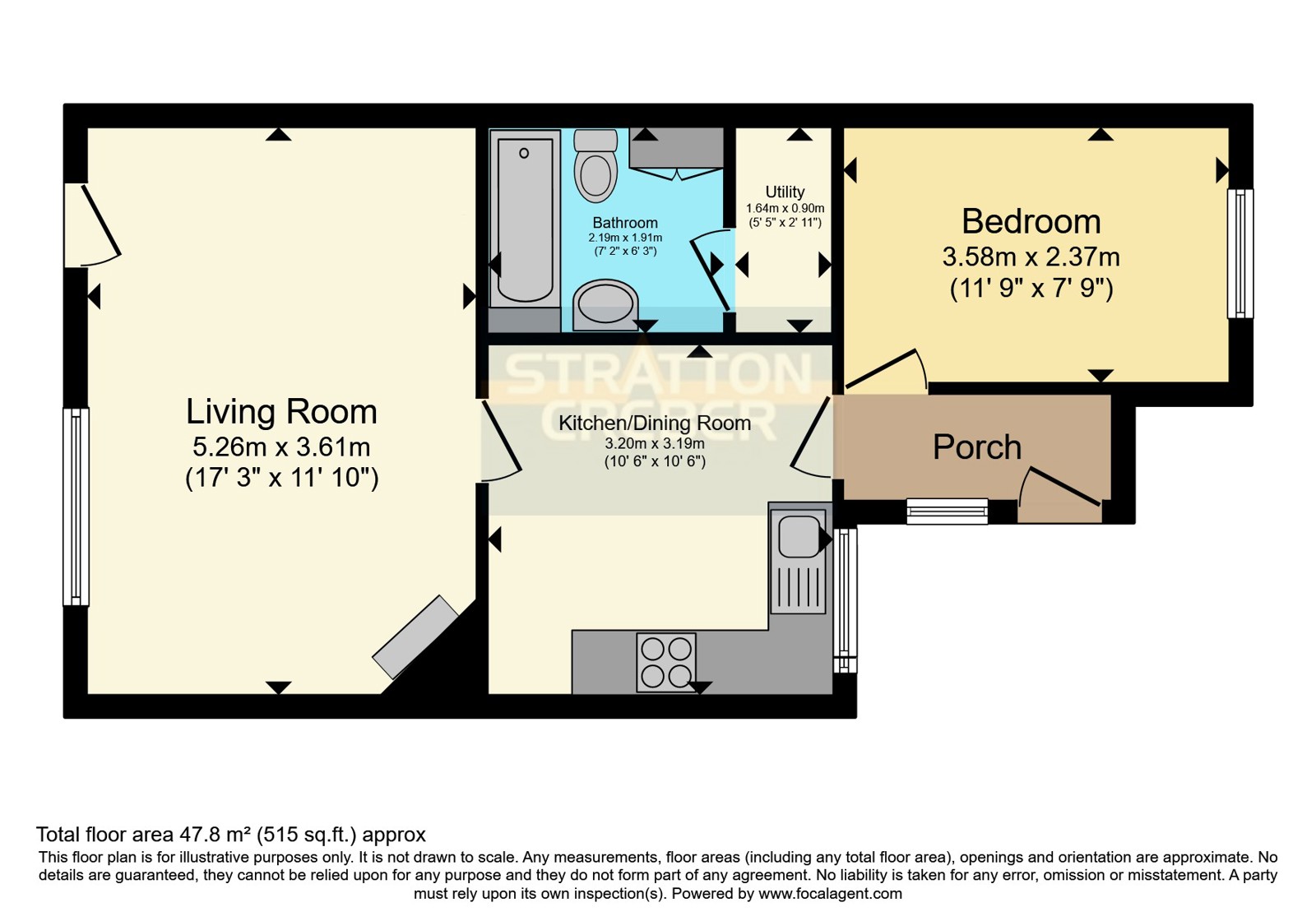 141, North Roskear Road, Cornwall floorplan
