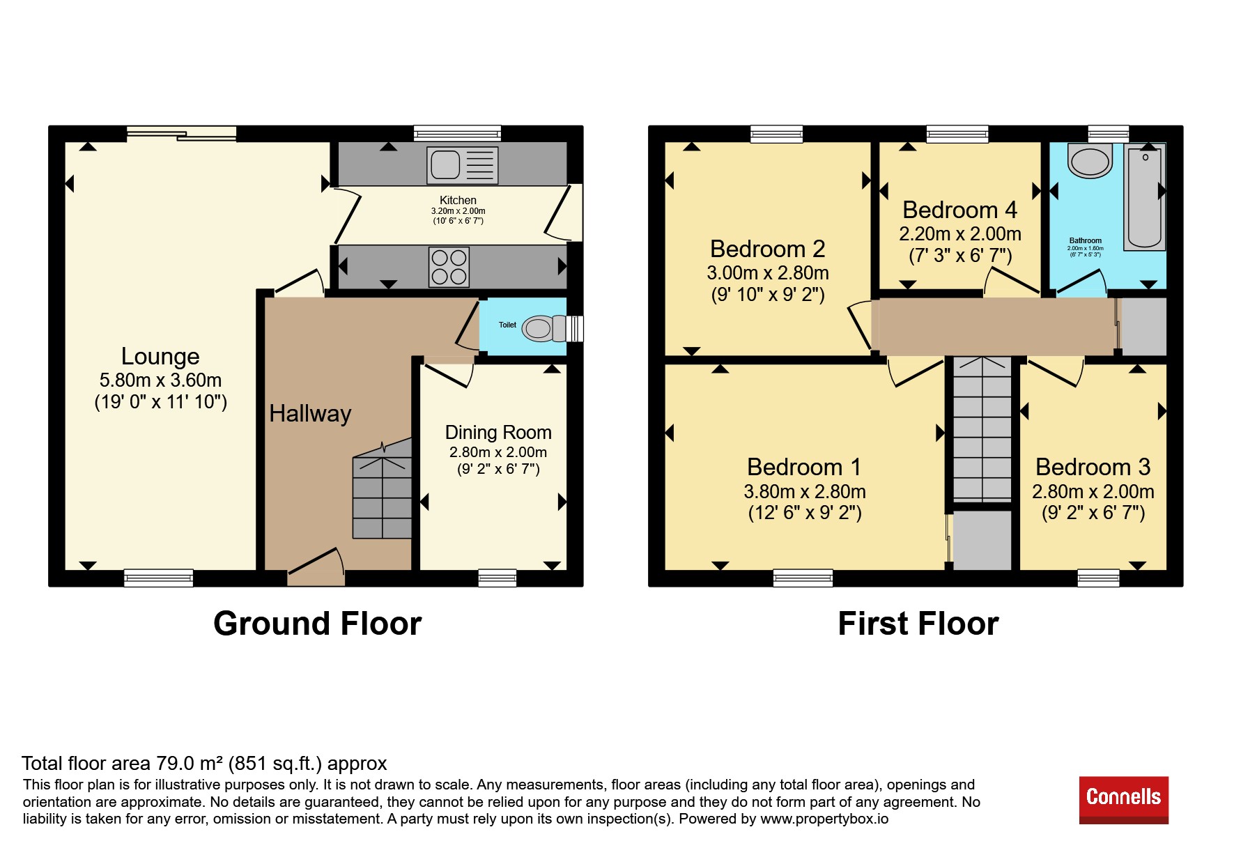 42, West Hill, Dunstable floorplan