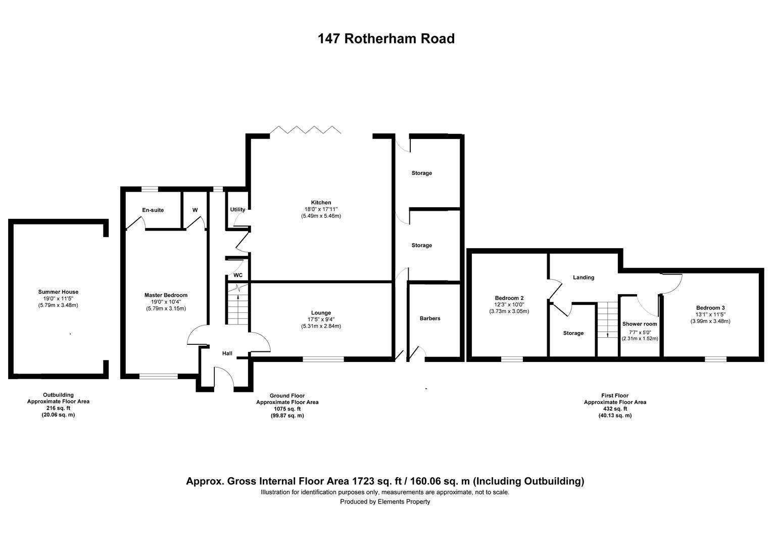 147, Rotherham Road, Barnsley floorplan