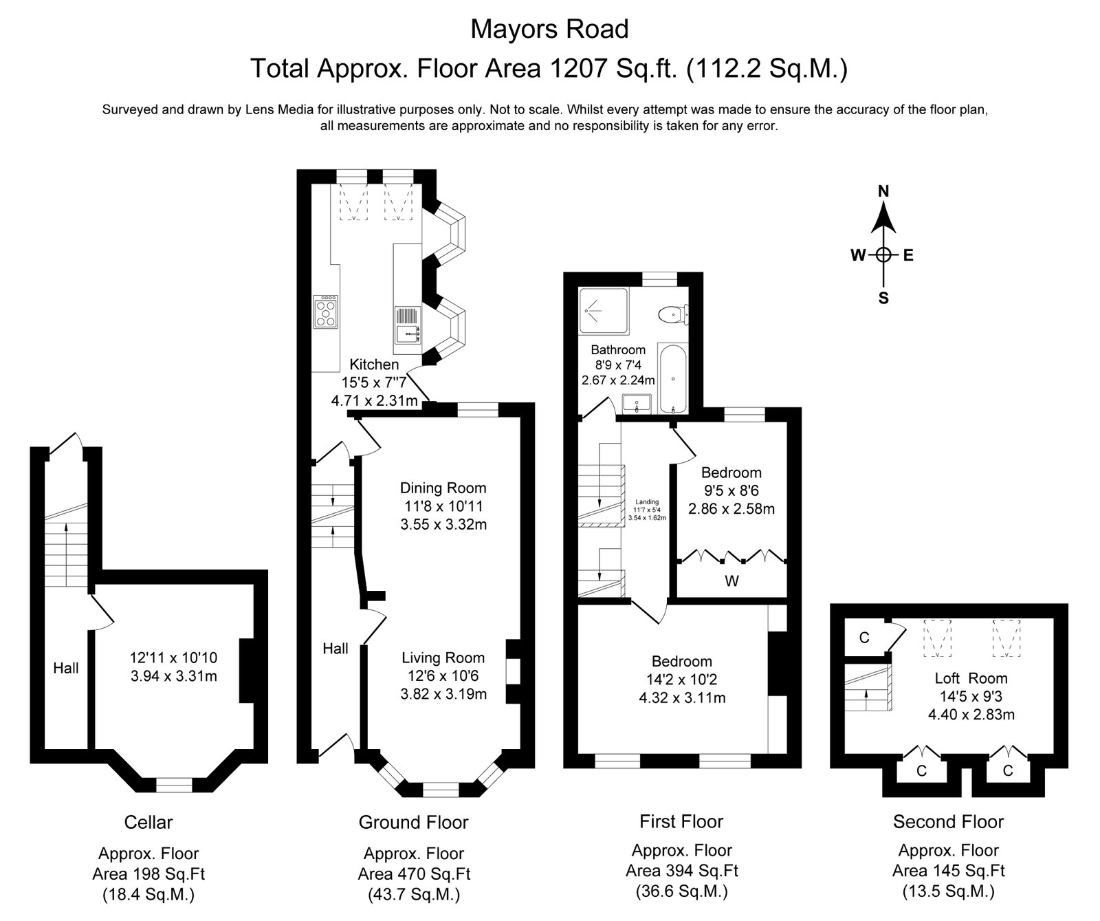 25, Mayors Road, Altrincham floorplan