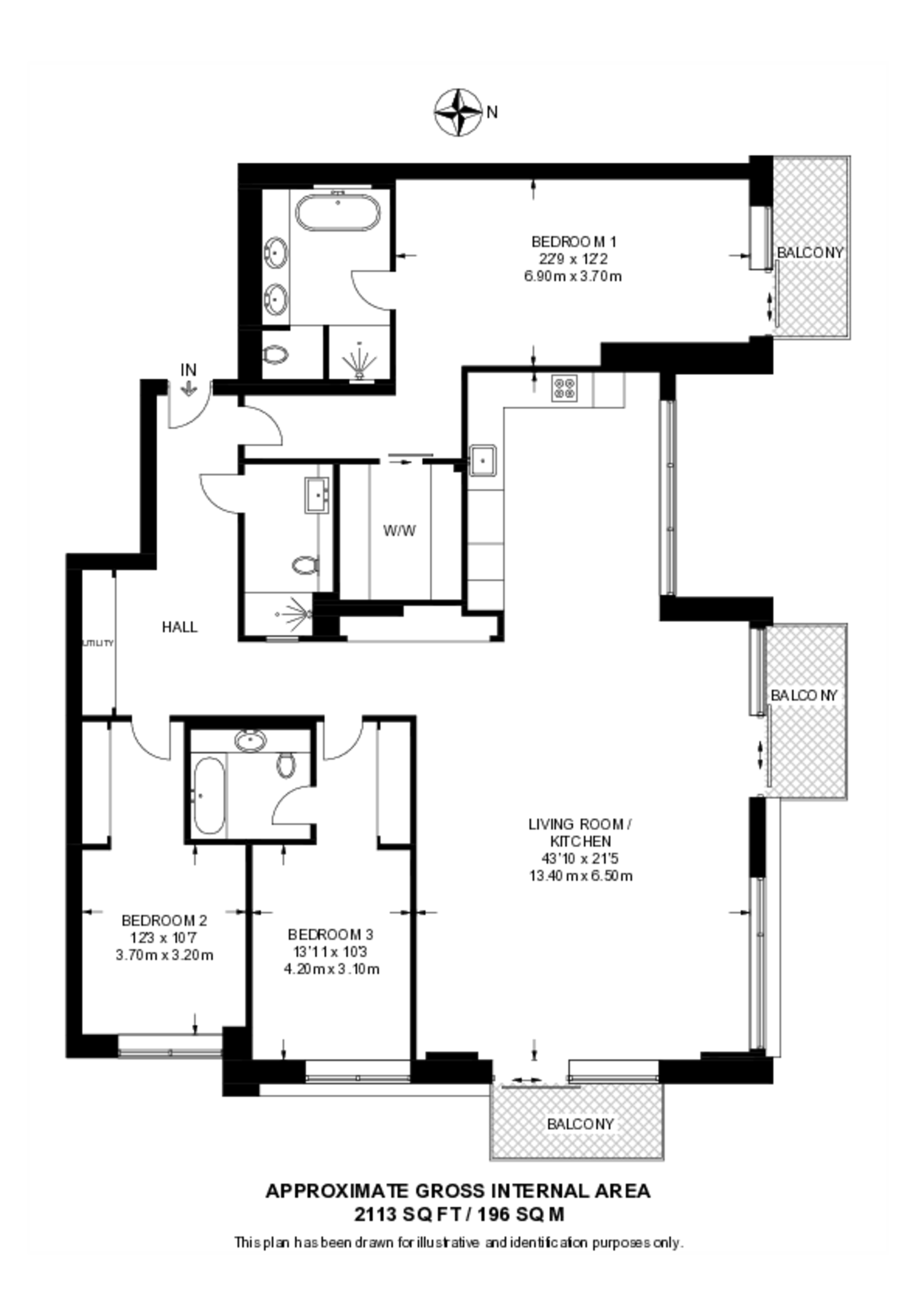 Chelsea Island, Chelsea floorplan