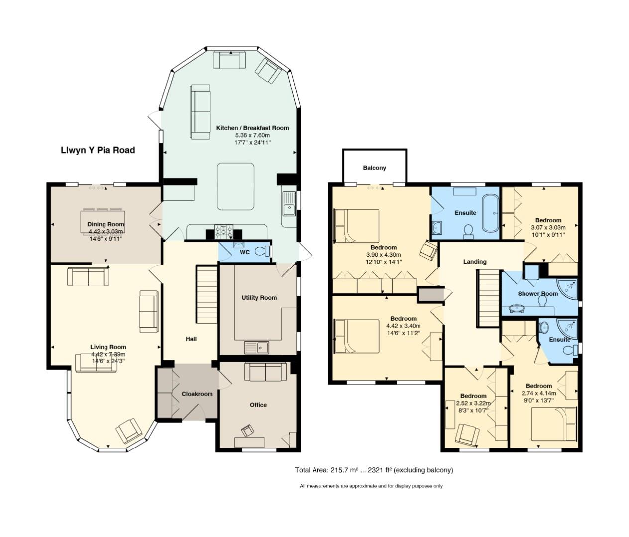 19, Llwyn Y Pia Road, Cardiff floorplan