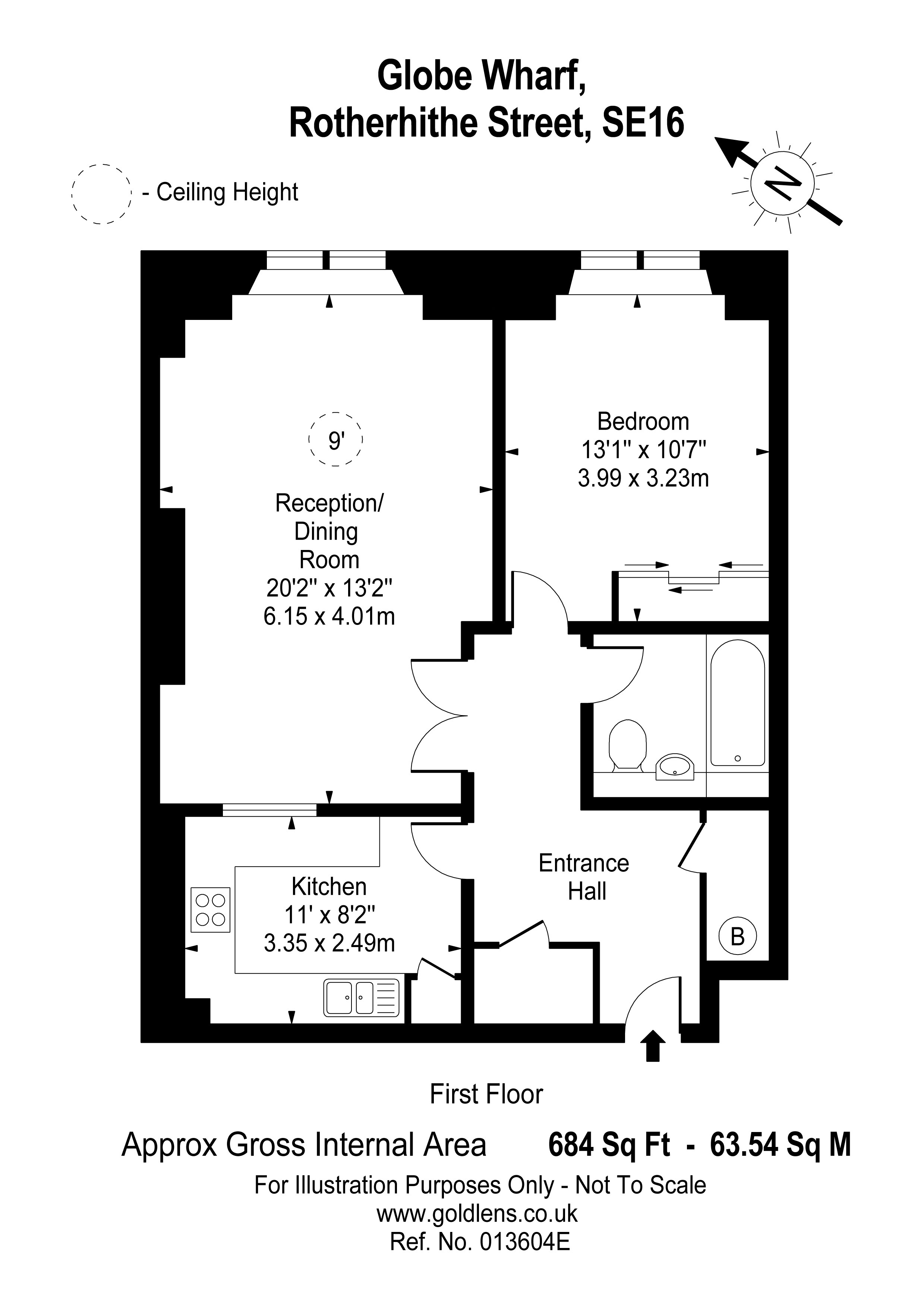 Globe Wharf 5 Rotherhithe Street London Se16 1 Bedroom Property For Sale Primelocation