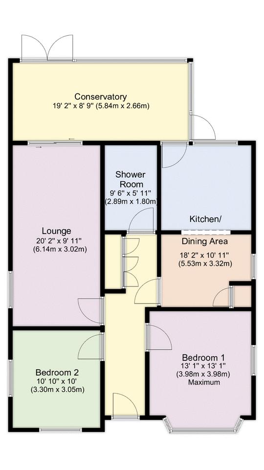 30, Southmead Road, Fareham floorplan