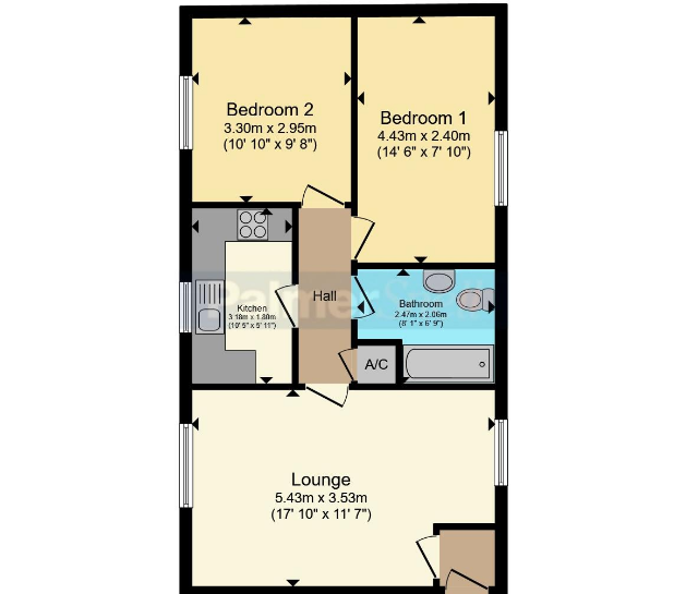 8, Yeovil floorplan