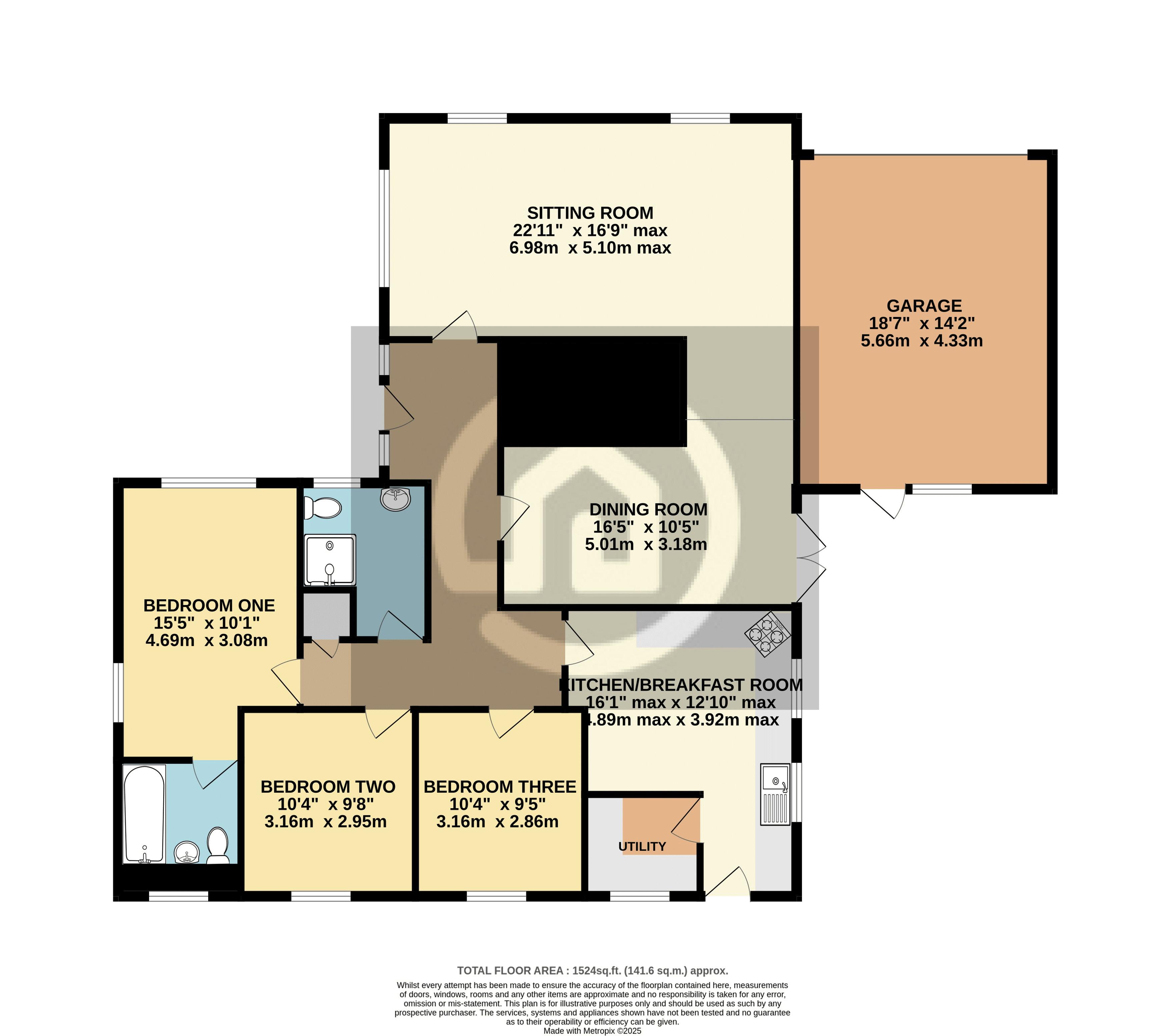 22, Silver Street, Bedford floorplan