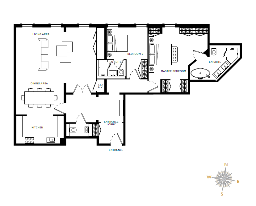 1 Bedrooms  to rent in Trinity Square, London EC3N