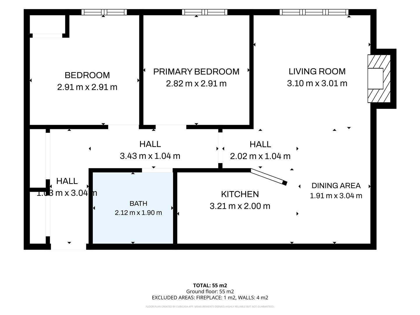 16, Royal Court, Onchan floorplan
