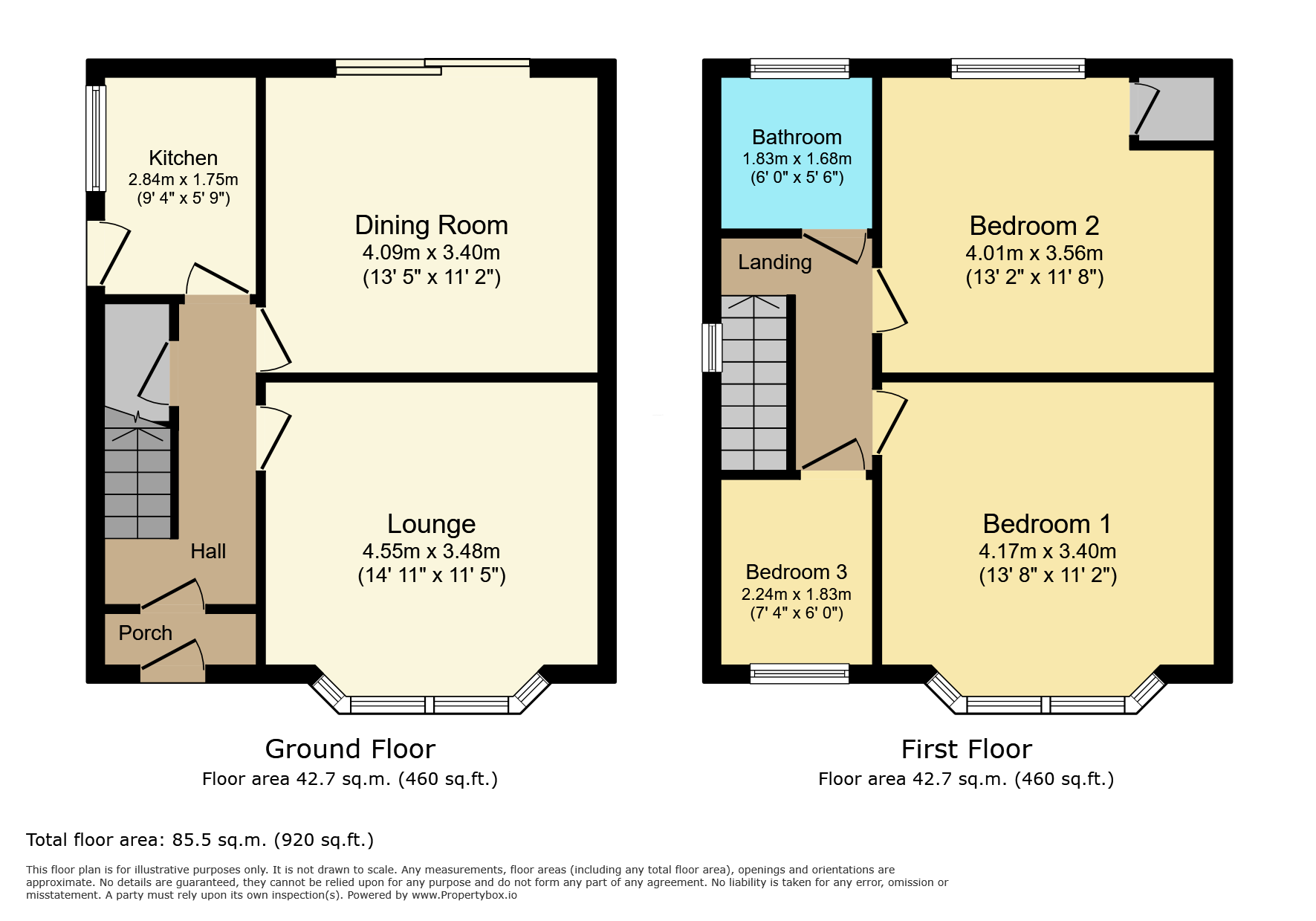 54 Anstey Lane, Leicester floorplan