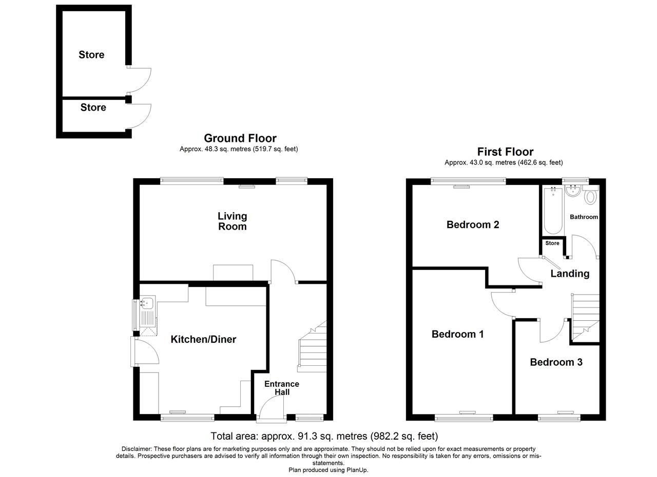 7, Buckminster Road, Kirk Hallam floorplan