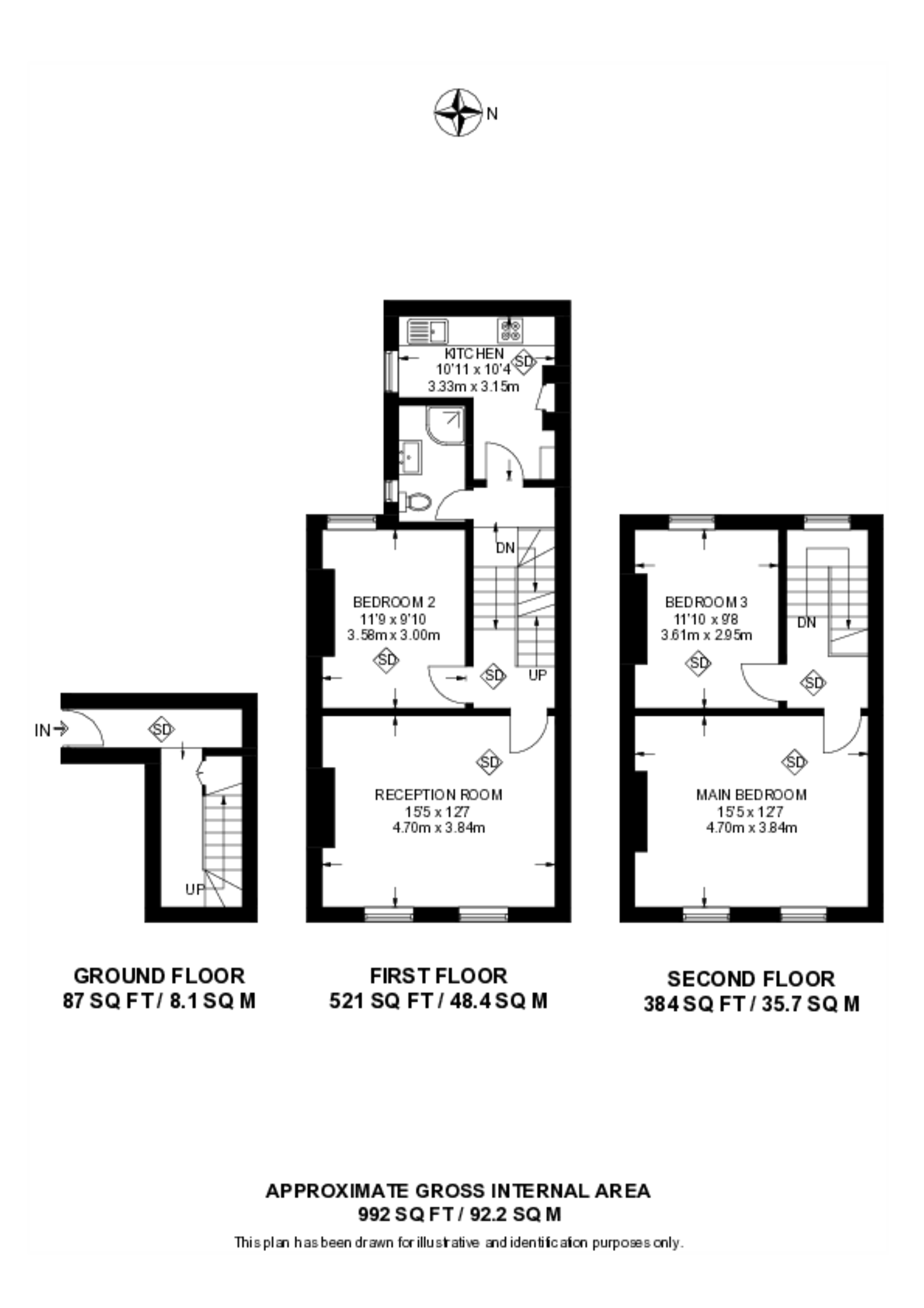 South Ealing Road, Ealing floorplan