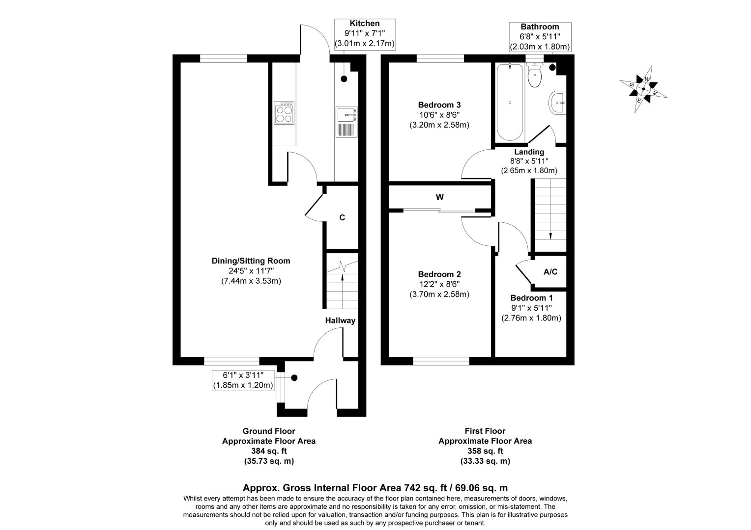 Frensham Close, Banbury floorplan
