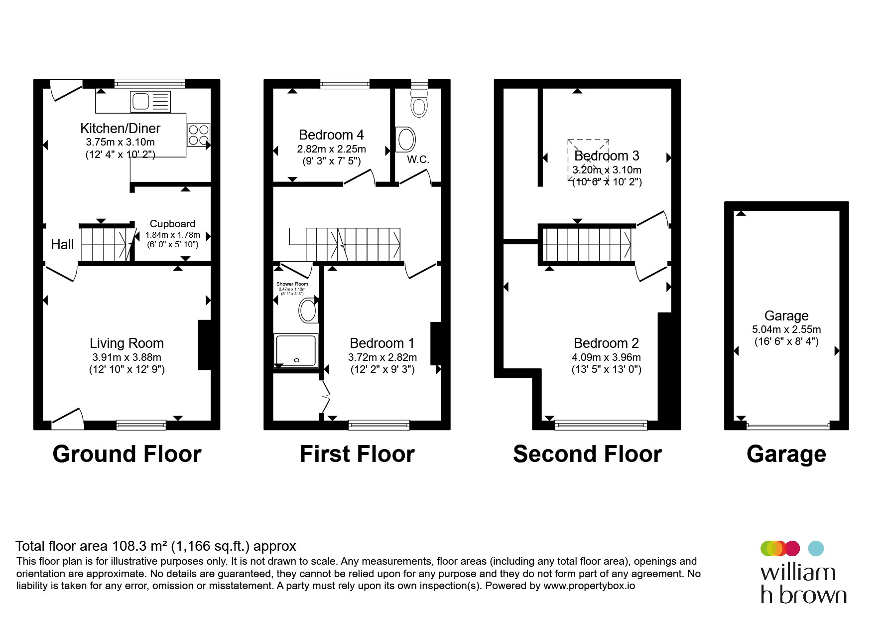 2, Featherbank Grove, Leeds floorplan