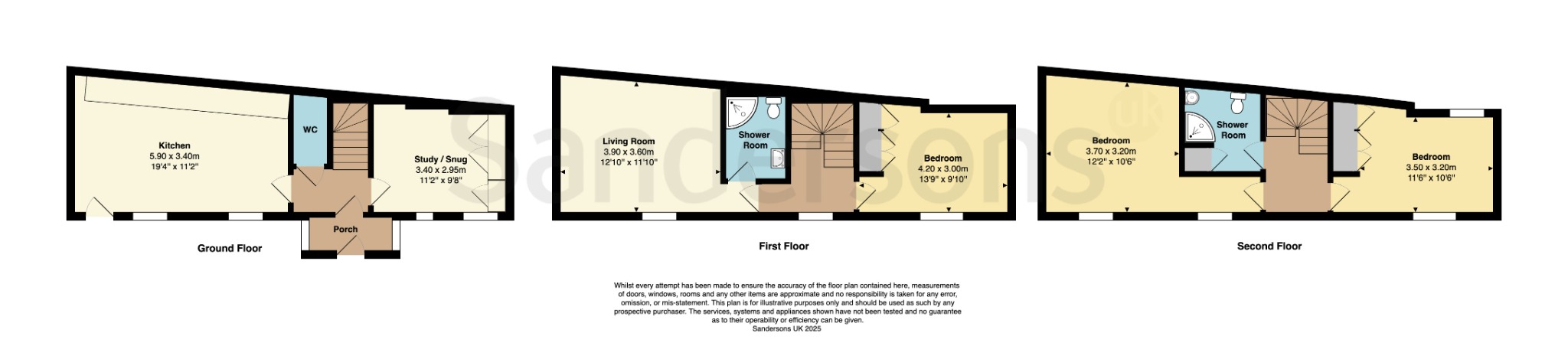 5 Penn Place, Wells, Somerset floorplan