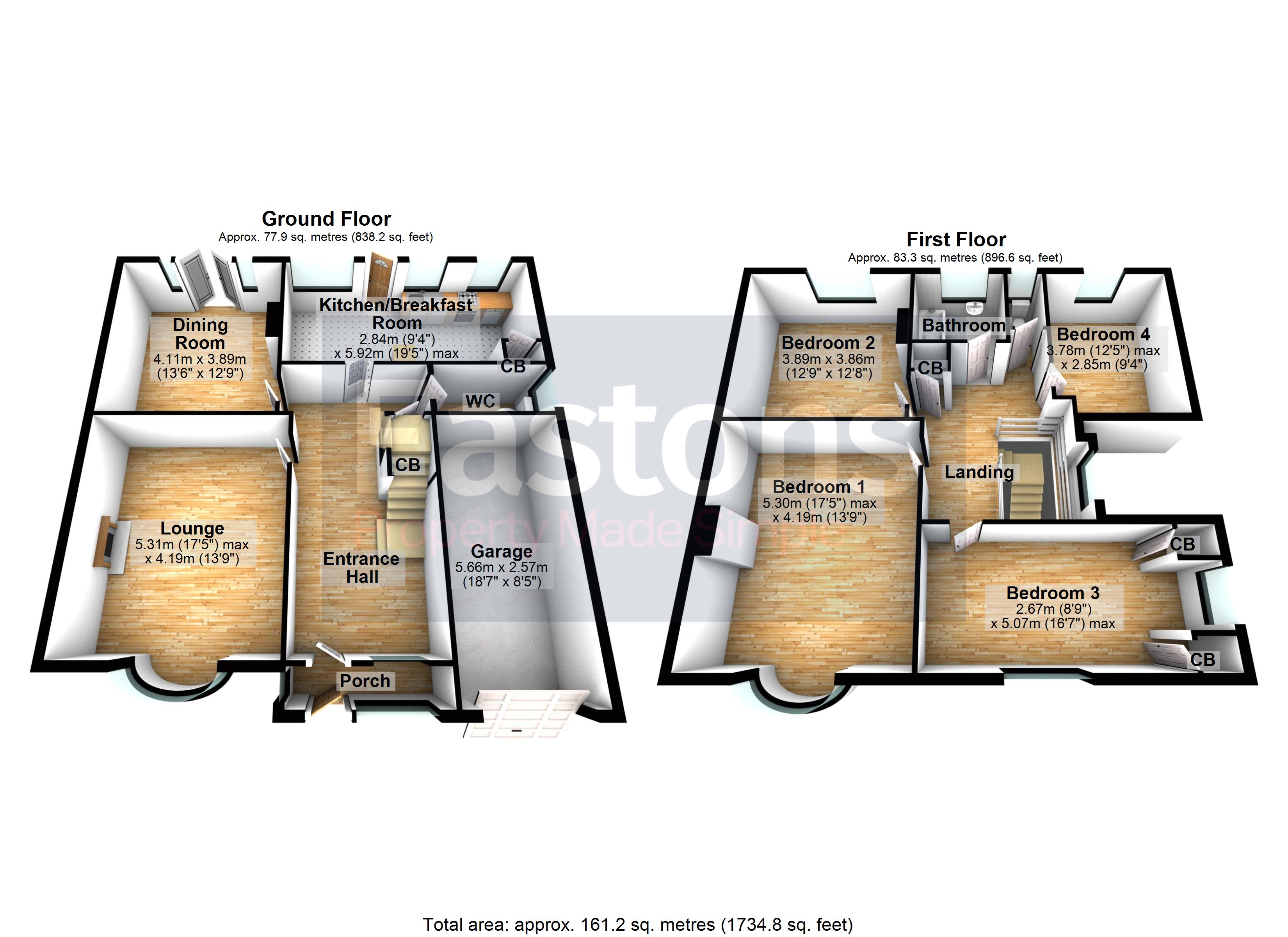 4 Bedrooms Semi-detached house for sale in Vernon Walk, Tadworth KT20