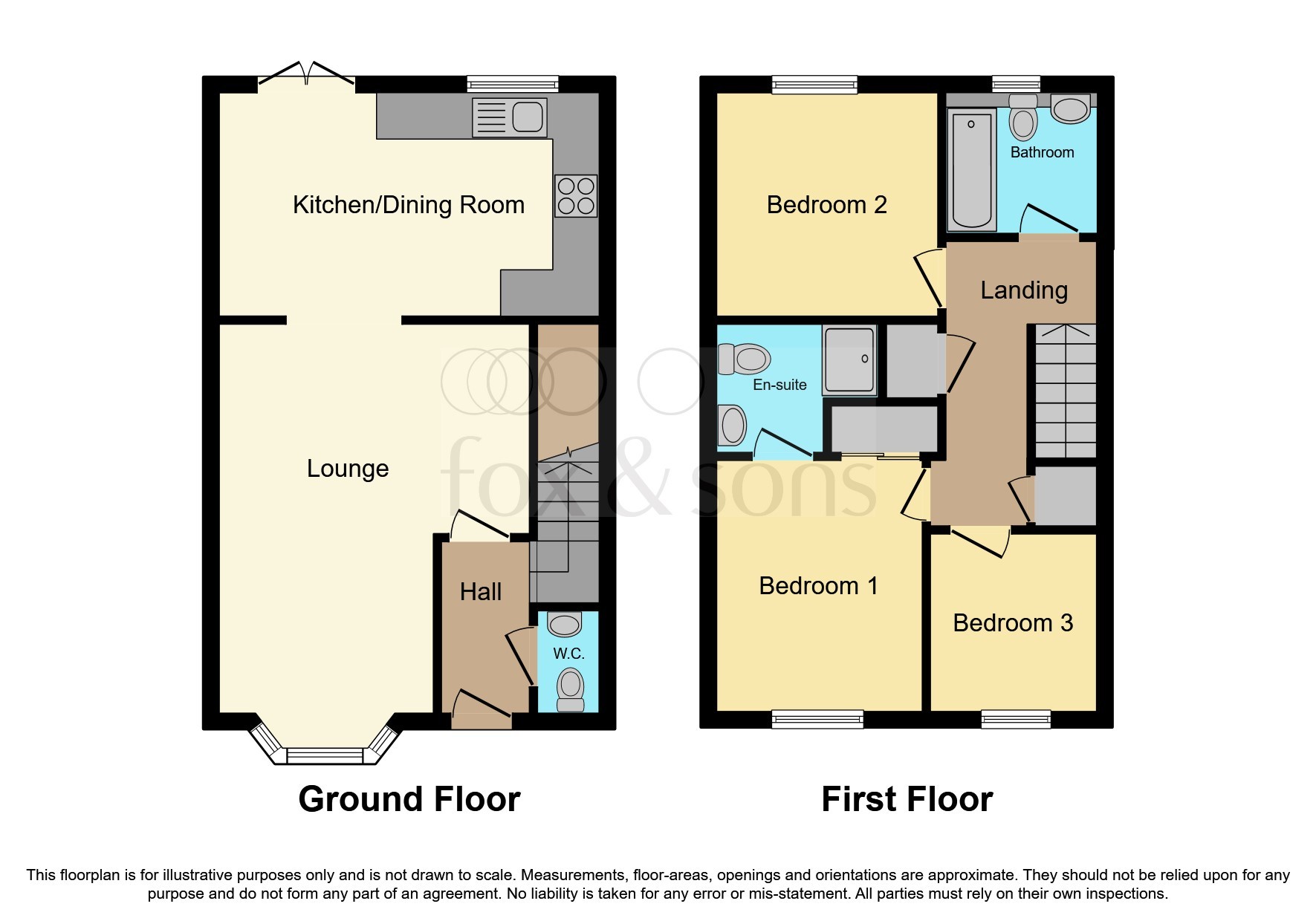 2, College Close, Minehead floorplan