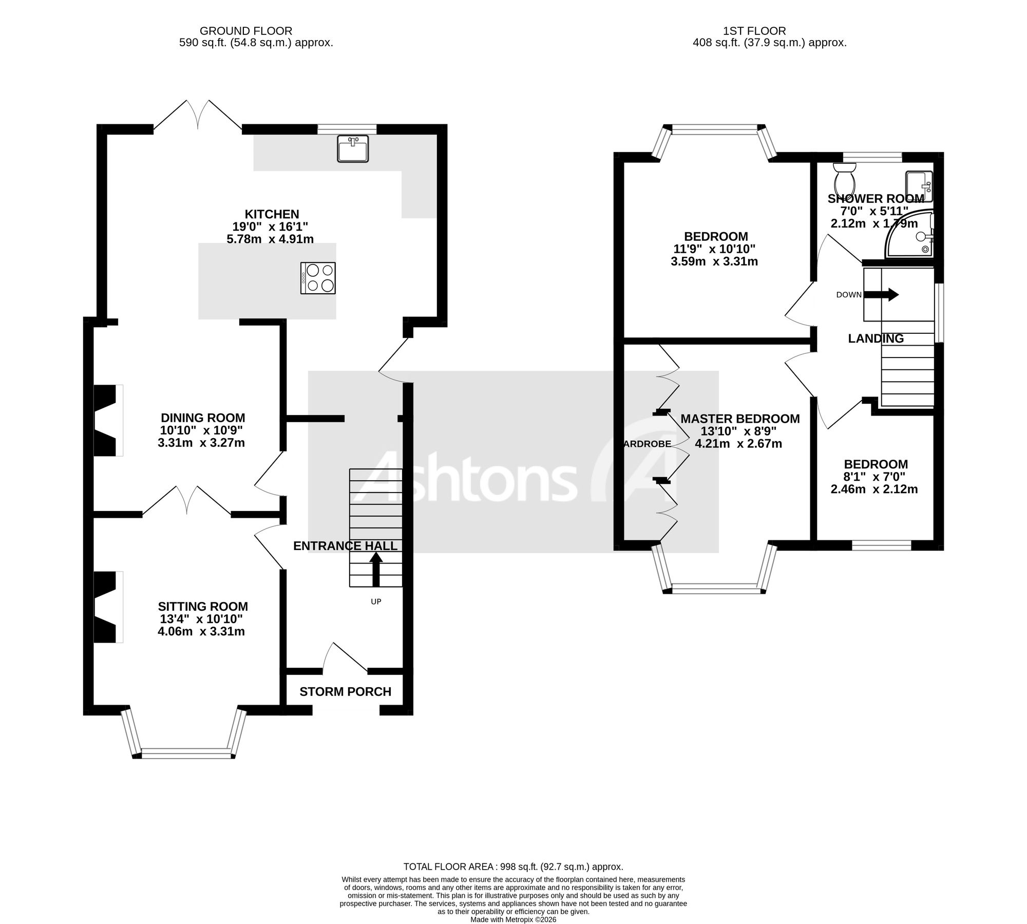 15 Hamilton Road, St. Helens floorplan