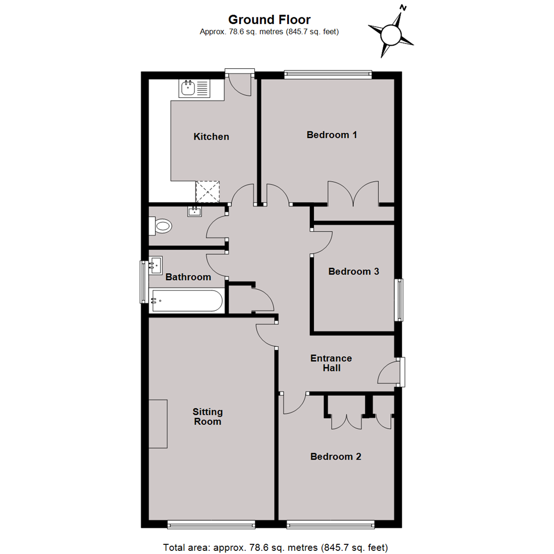8, Ashley Drive, Whitstable floorplan