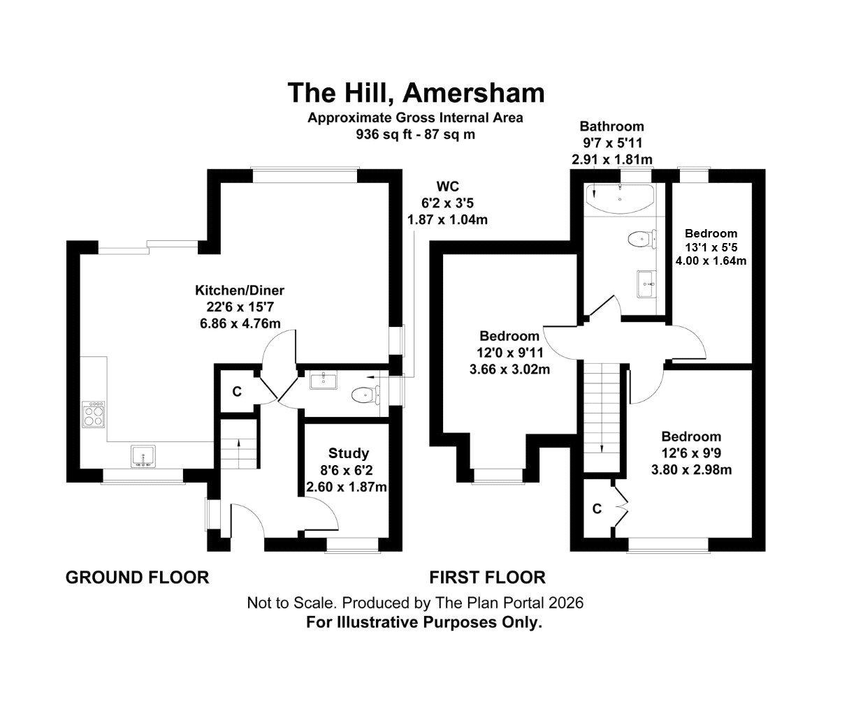 Winchmore Cottage,, The Hill, Amersham floorplan