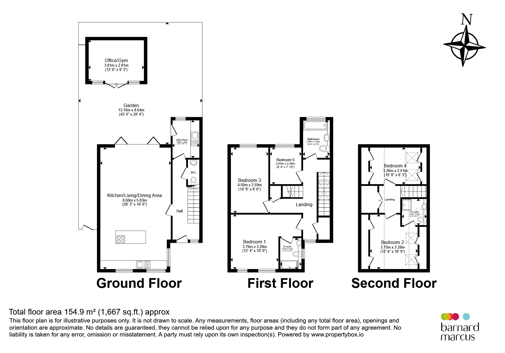 2, Windsor Gardens, Epsom floorplan