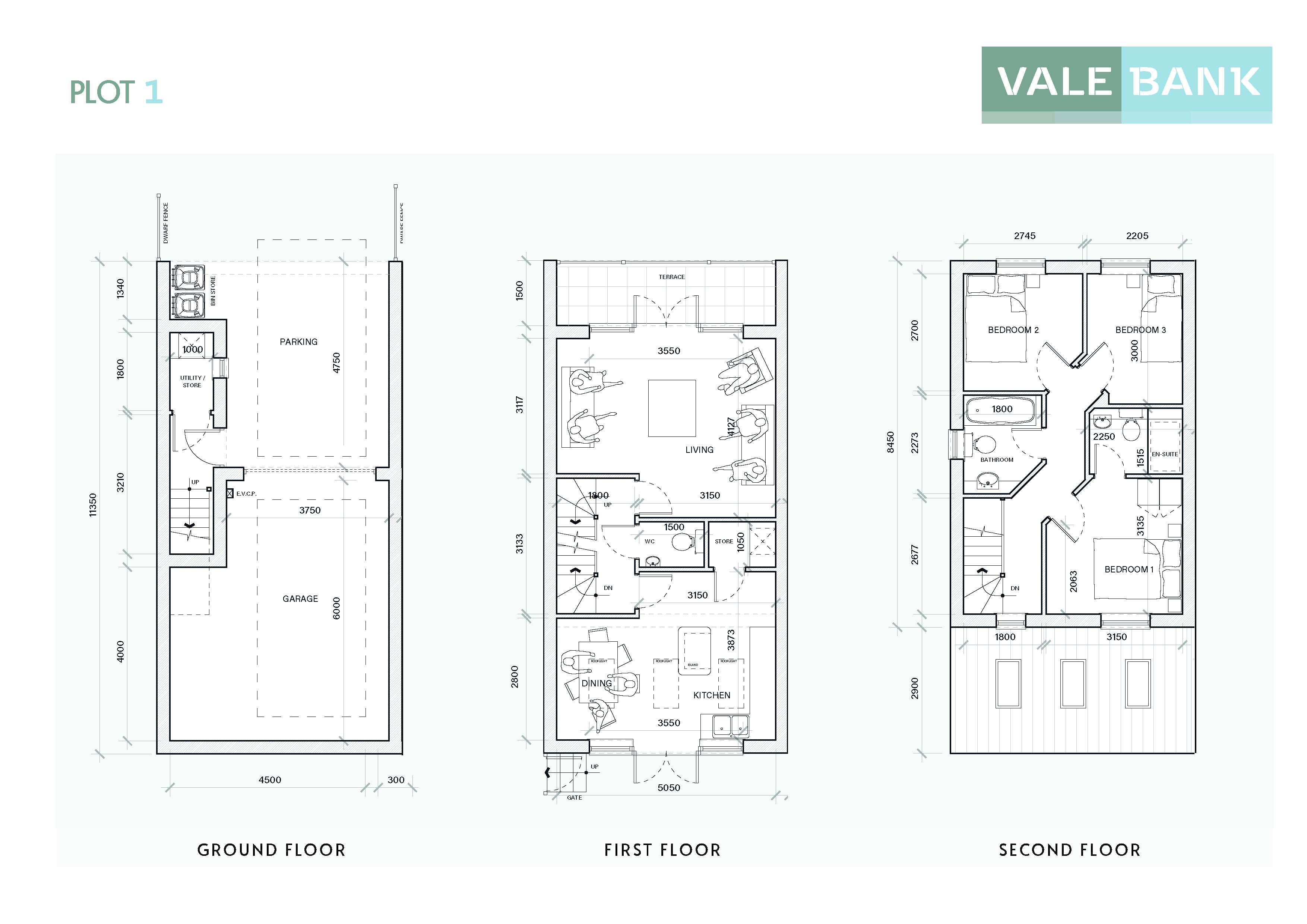New home, 3 bed semidetached house for sale in Vale Bank, Lambert