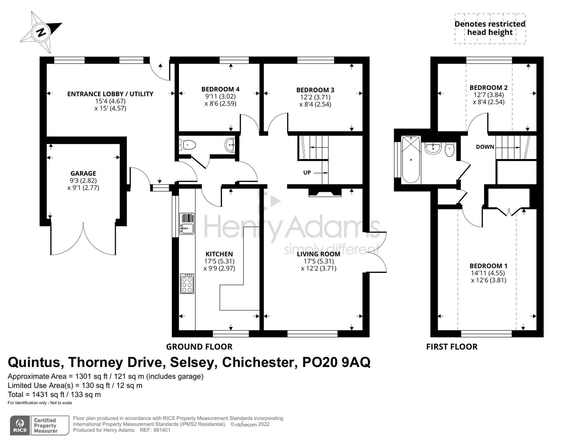 Quintus Thorney Drive, Chichester floorplan