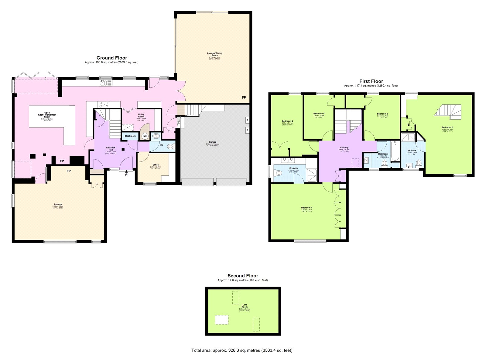 3, Castle Gateway, Hertfordshire floorplan