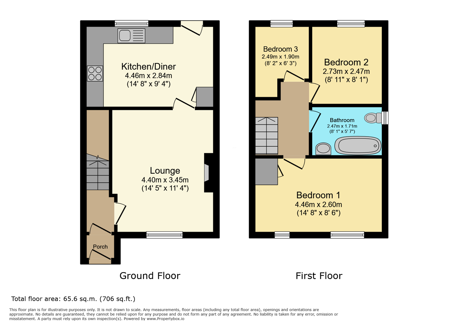 46, Woodside Avenue, Sedbergh floorplan