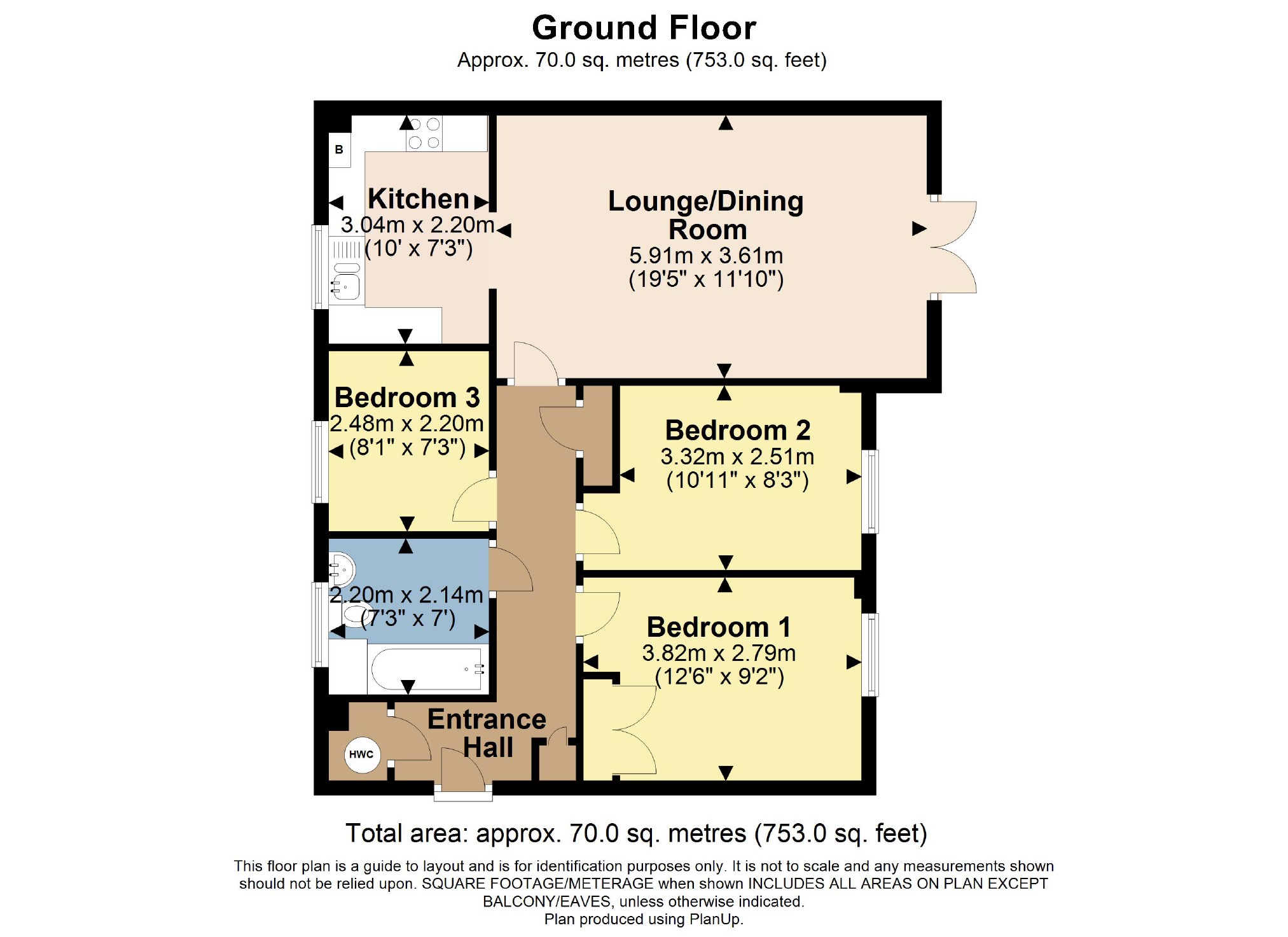 3 Bedrooms Flat for sale in Lime Tree Court, St Albans, Hertfordshire AL2