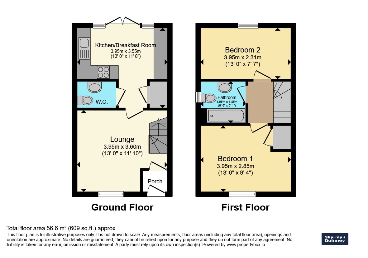 46, Apple Way, Peterborough floorplan