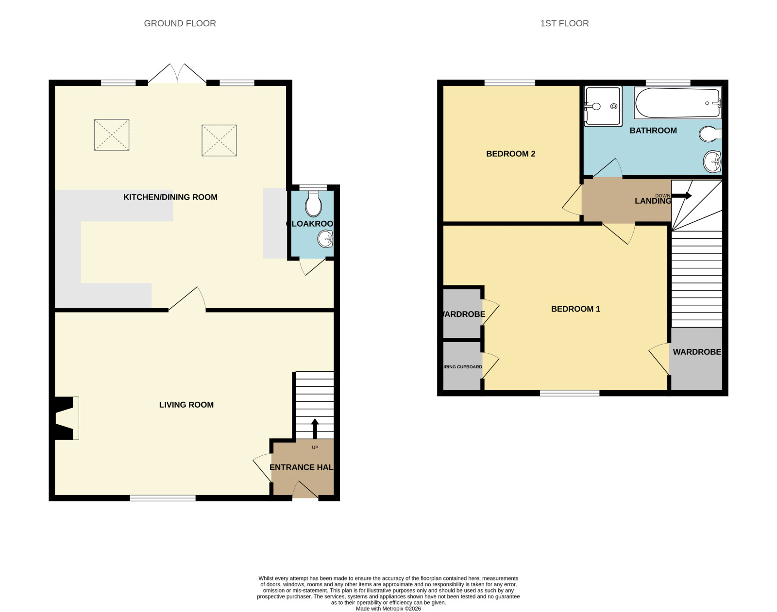 34, Sunnyside, Essex floorplan