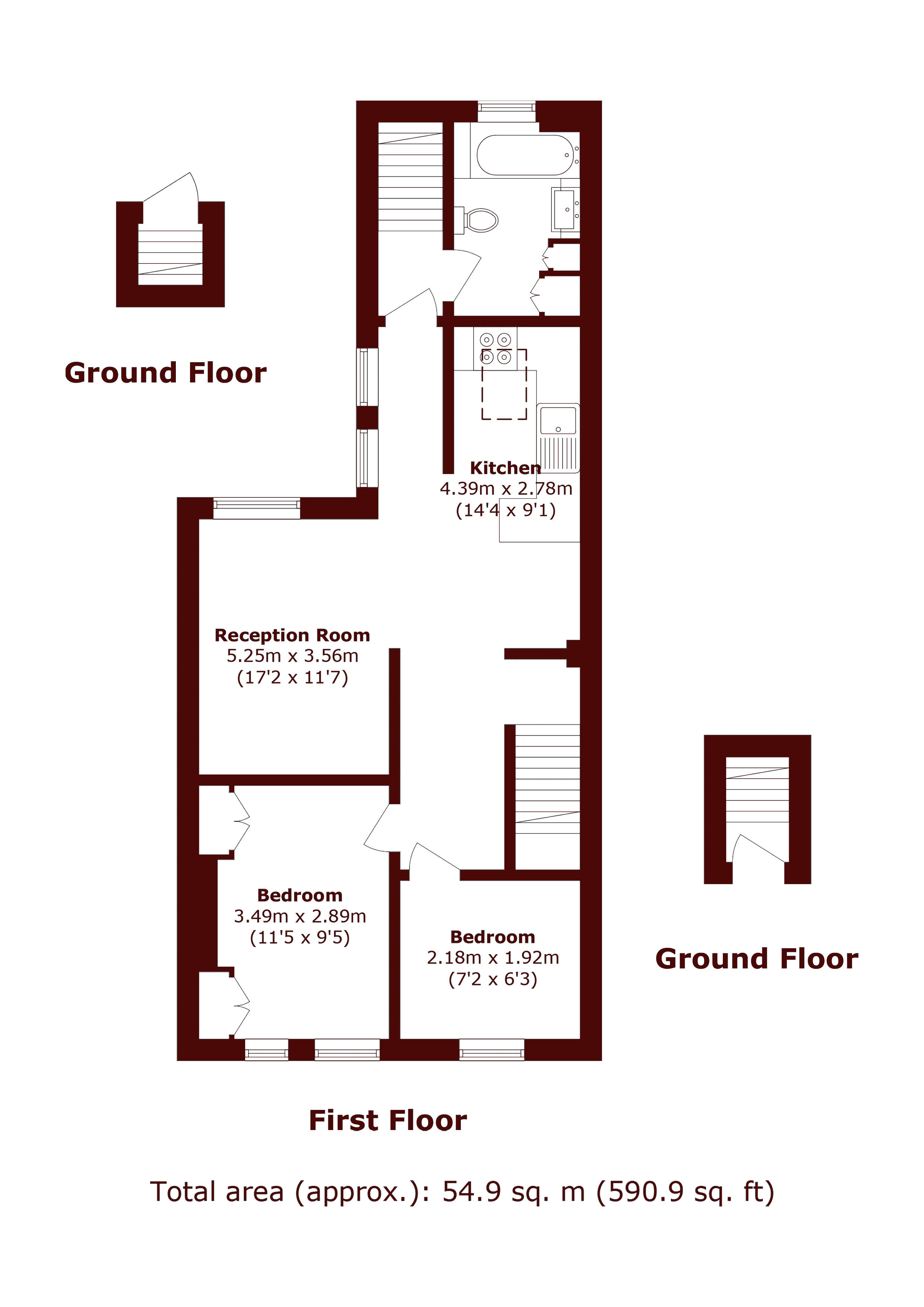 4a, Gurdon Road, London floorplan