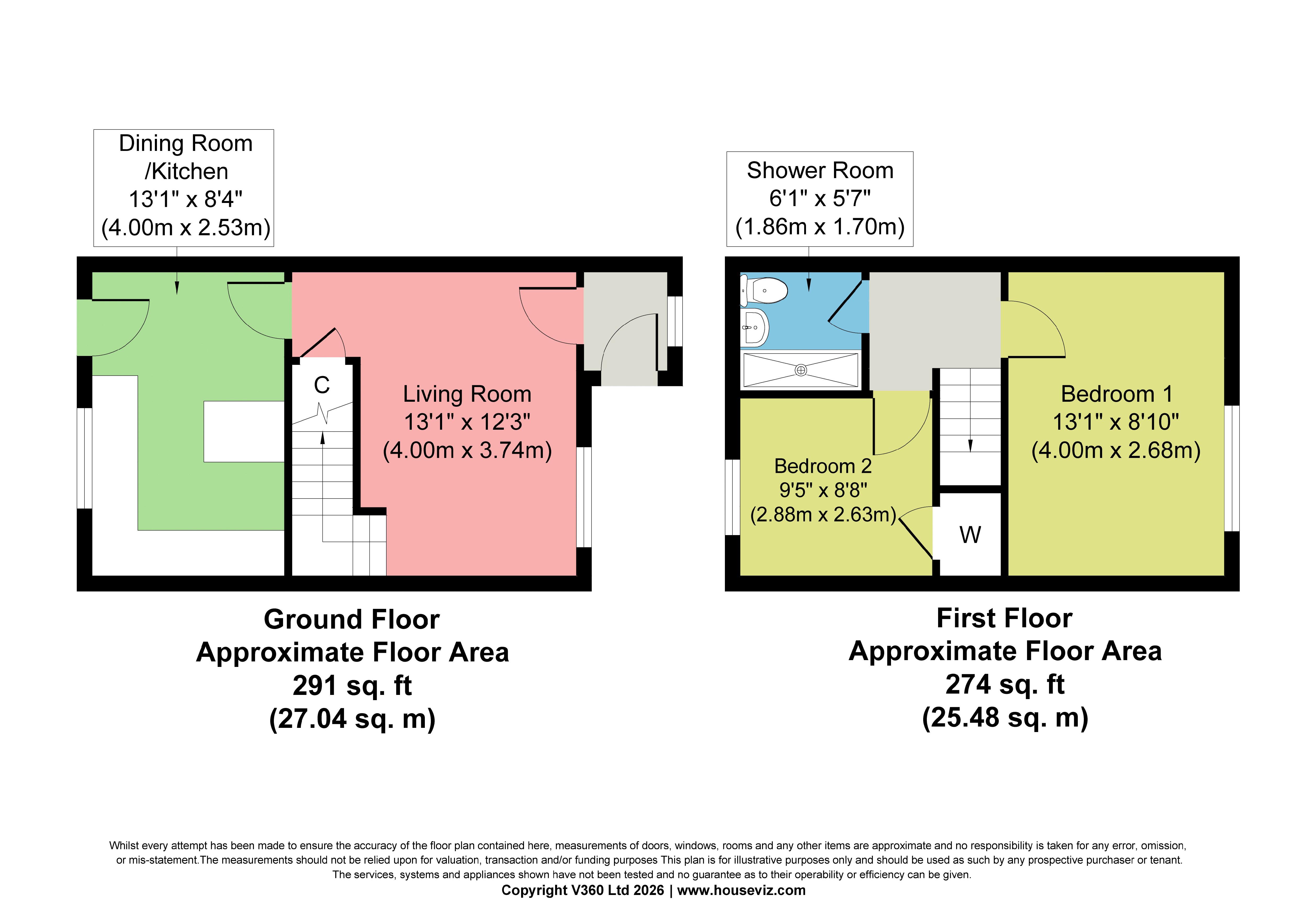 8, Parkers Mount, York floorplan