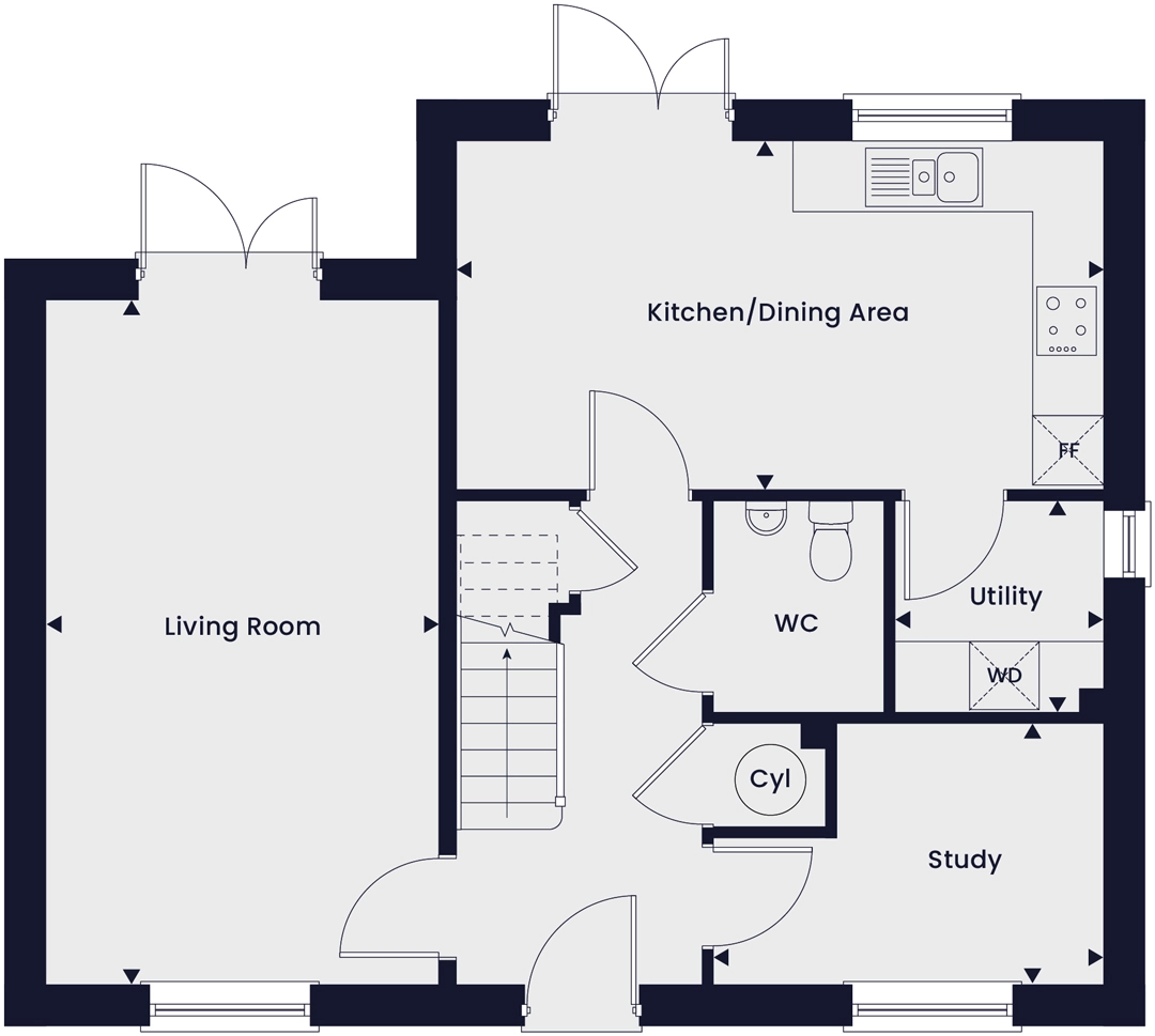 005, Sephton Drive, Coventry floorplan