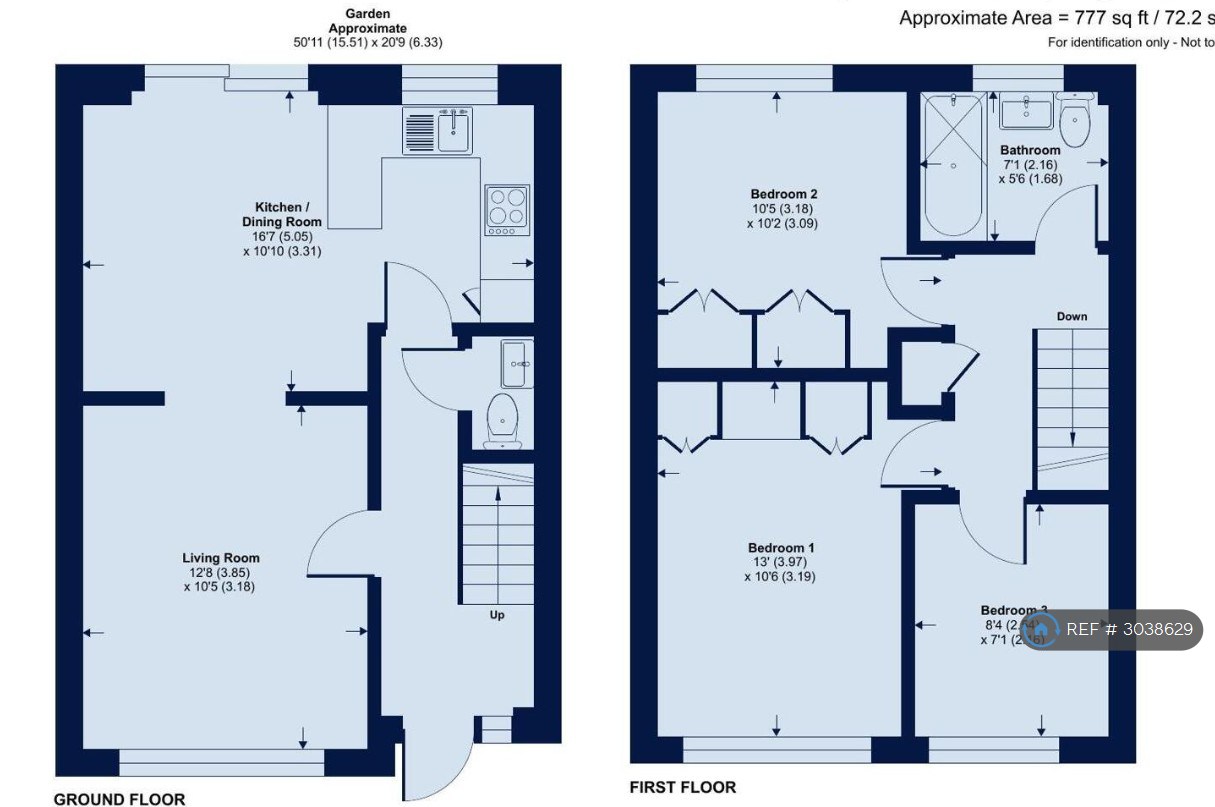 Wayne Close, Orpington floorplan