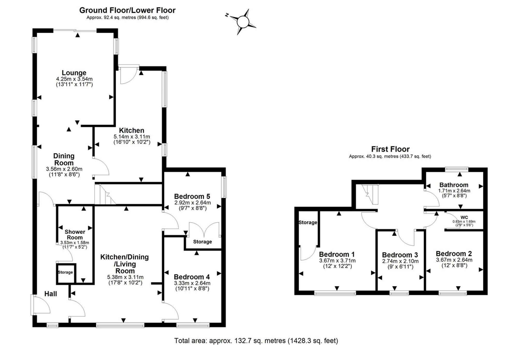 36 Penrith Close, Frodsham floorplan