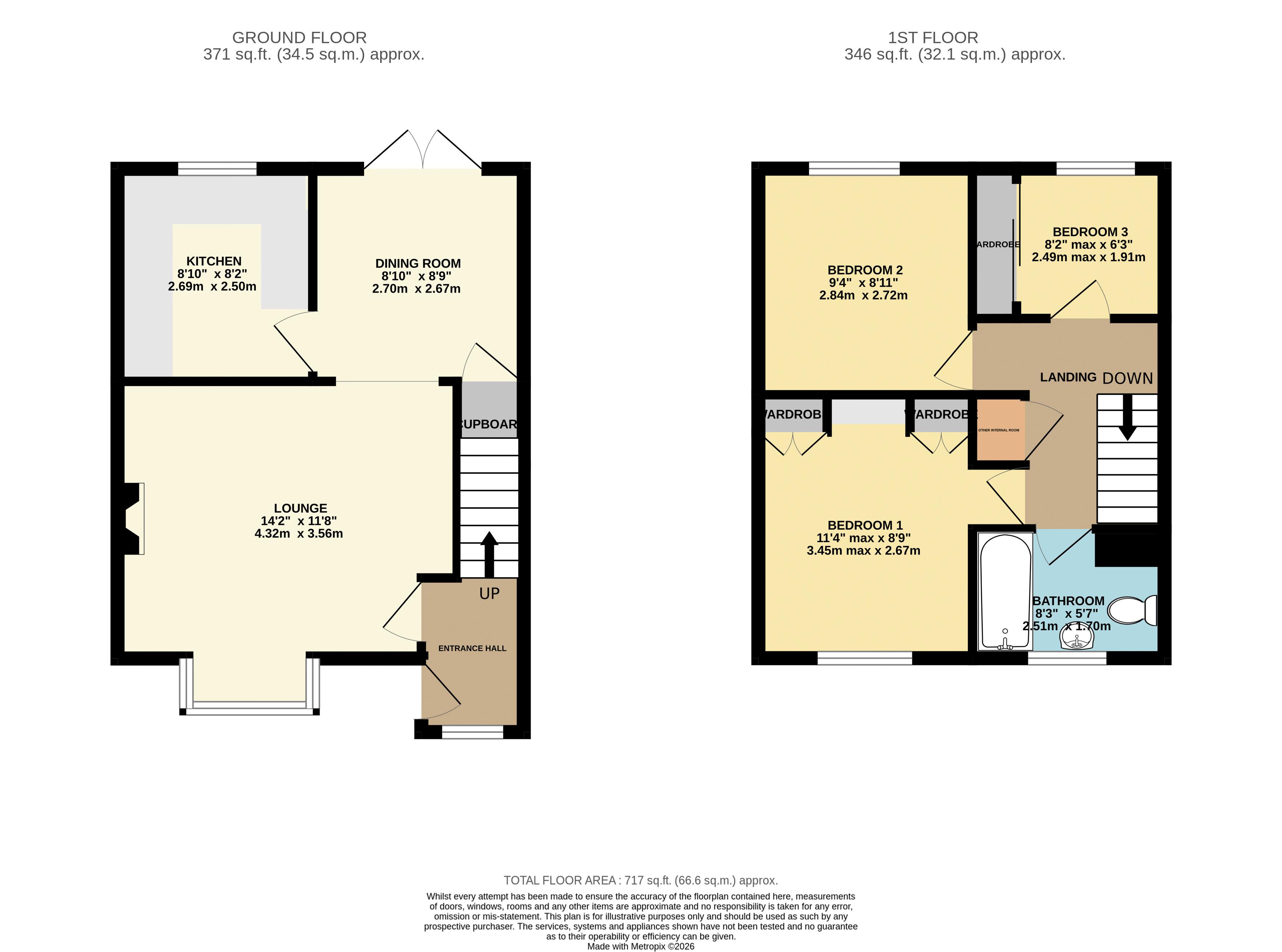Siblings Nest, 6 The Spinneys, Lincoln floorplan