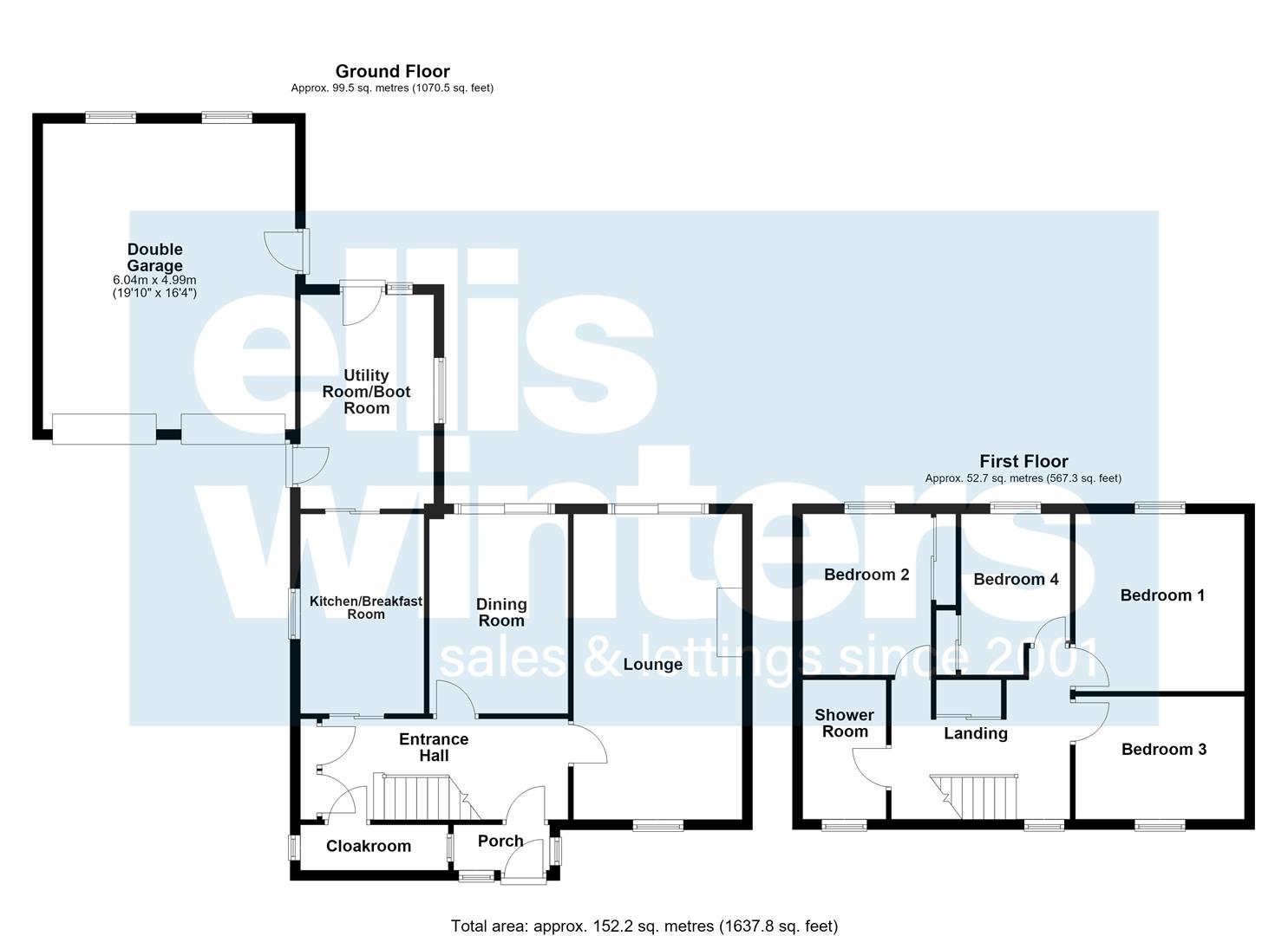 22, Mill Road, Over floorplan