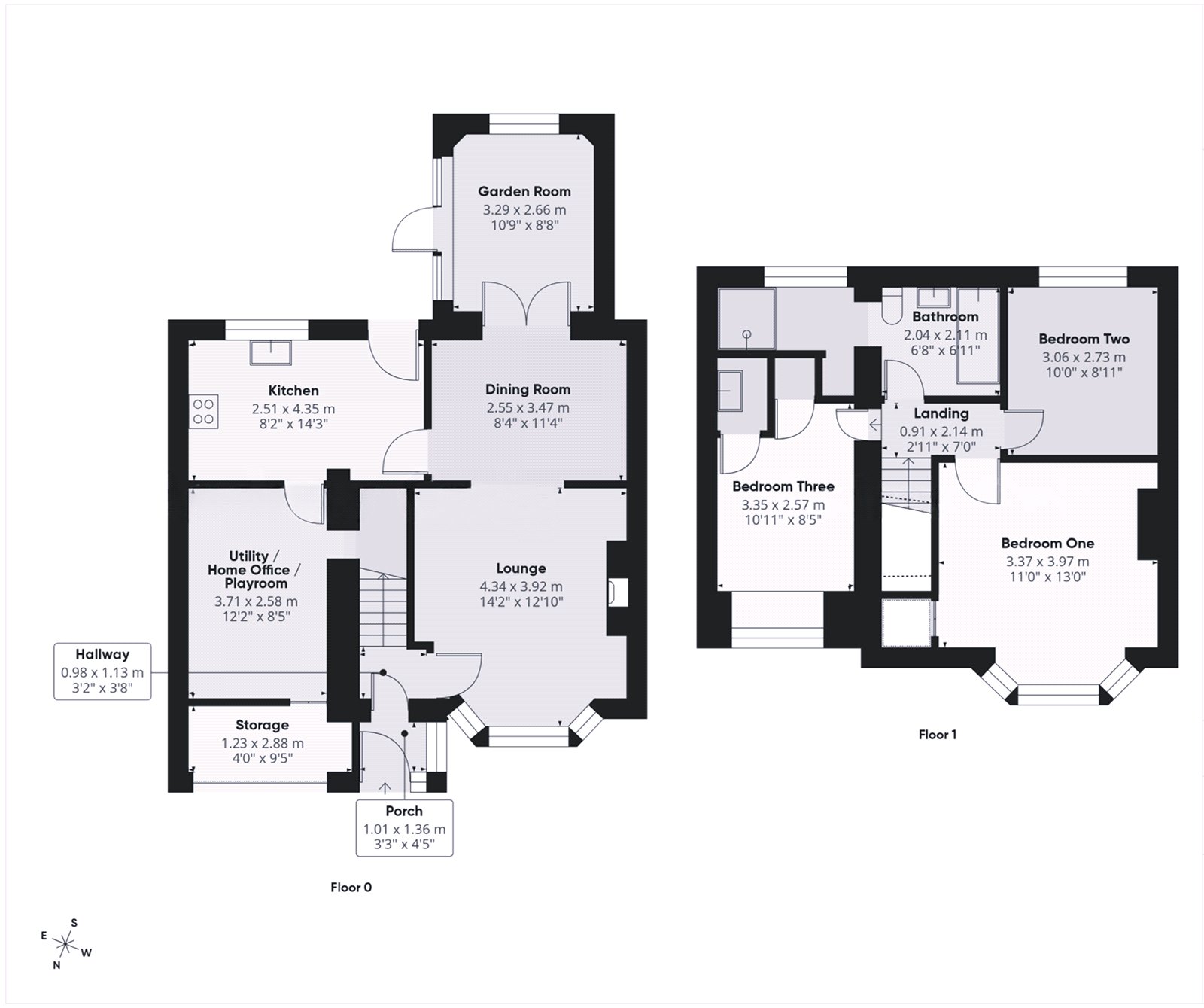 Joan Avenue, Tyne and Wear floorplan
