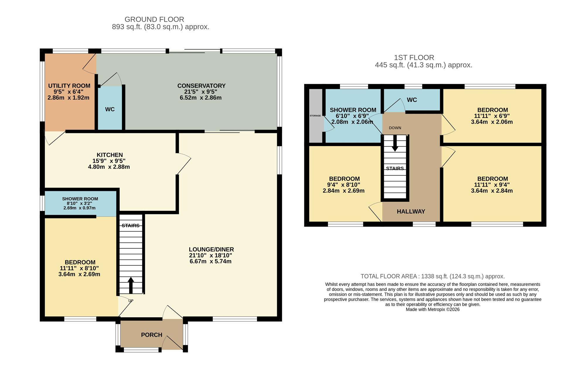 6, Ensleigh Close, Burton Latimer floorplan