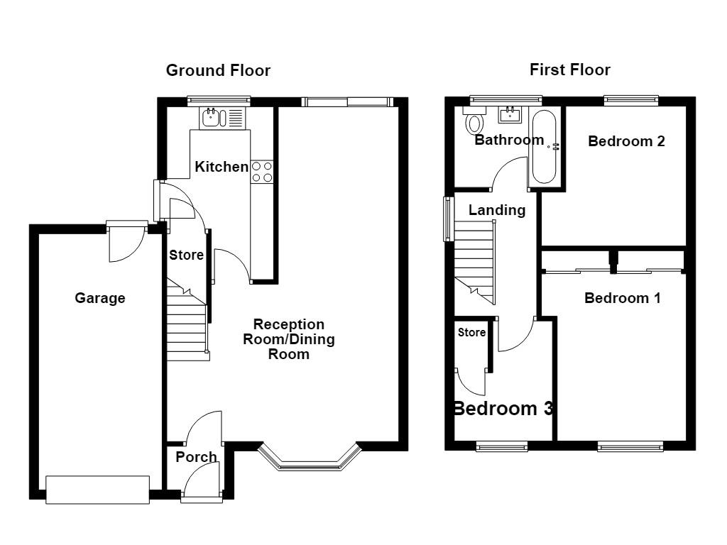 2, St. Thomas Close, Rossendale floorplan