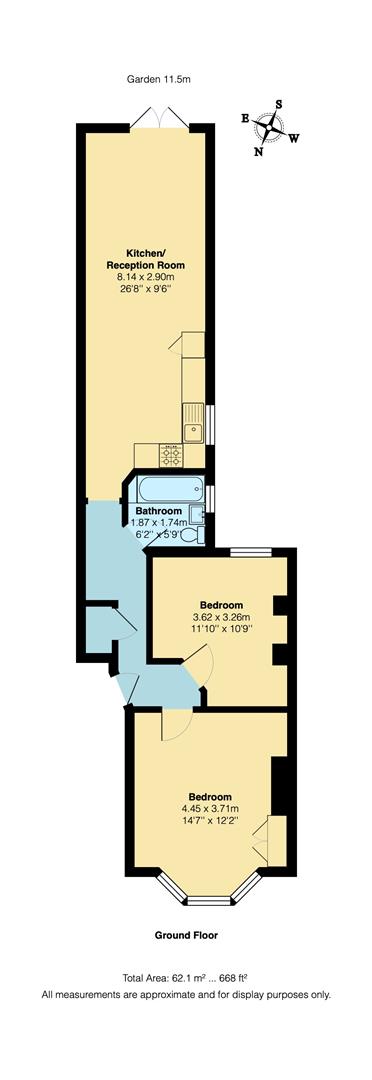 19a, Northcote Road, Walthamstow floorplan