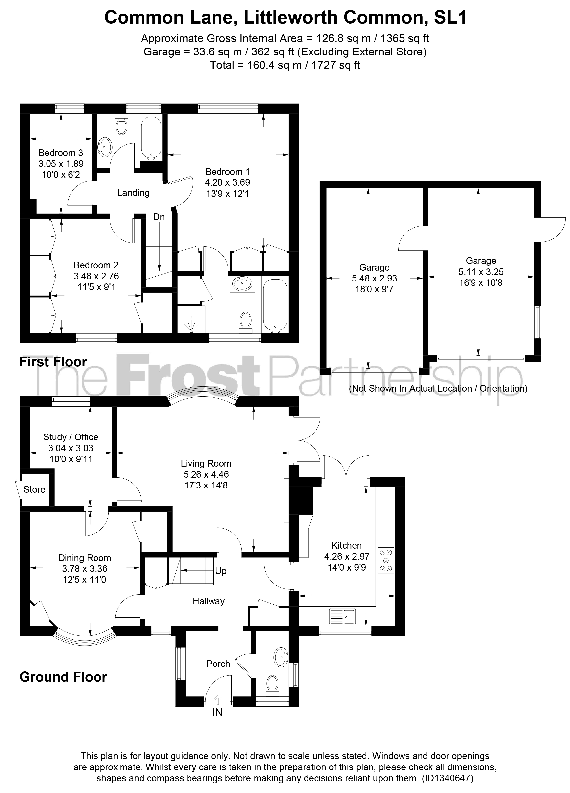 Common Lane, Littleworth Common floorplan
