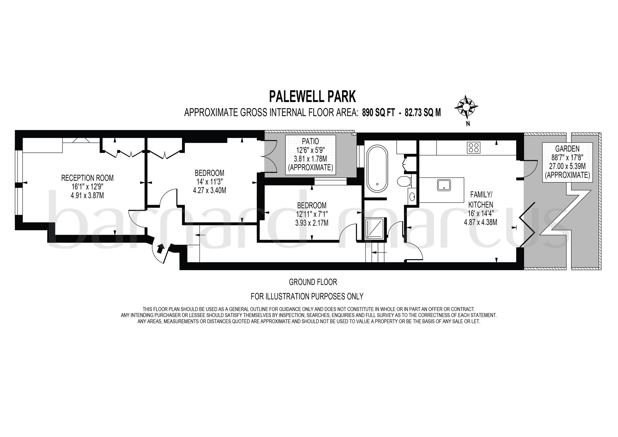 2 Bedrooms  for sale in Palewell Park, London SW14
