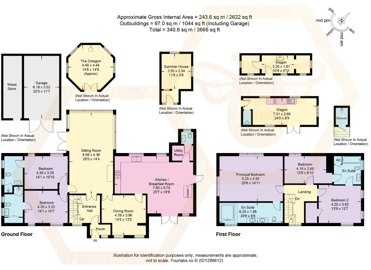 Bluebells, Pannel Lane, Pett, Hastings, Hastings floorplan