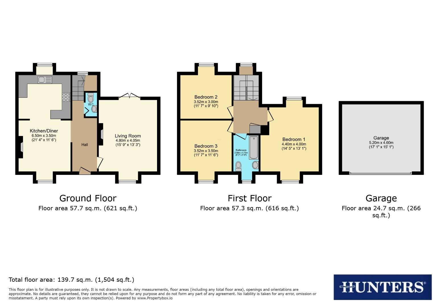 7, Kirkstead Abbey Mews, Thorpe Hesley floorplan