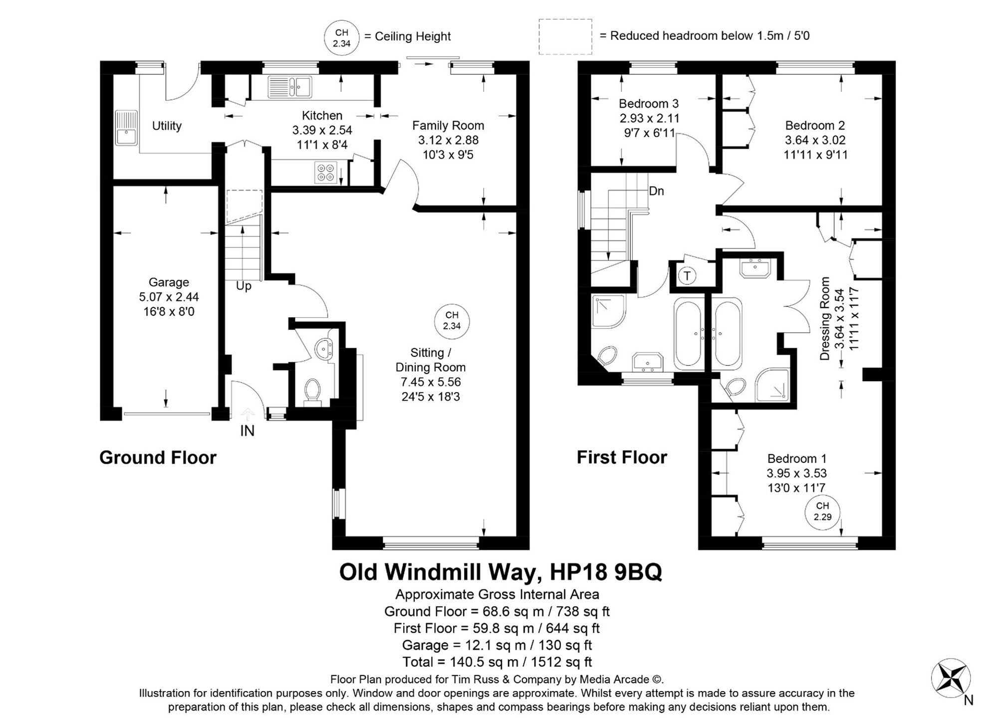 9 Old Windmill Way, Aylesbury floorplan